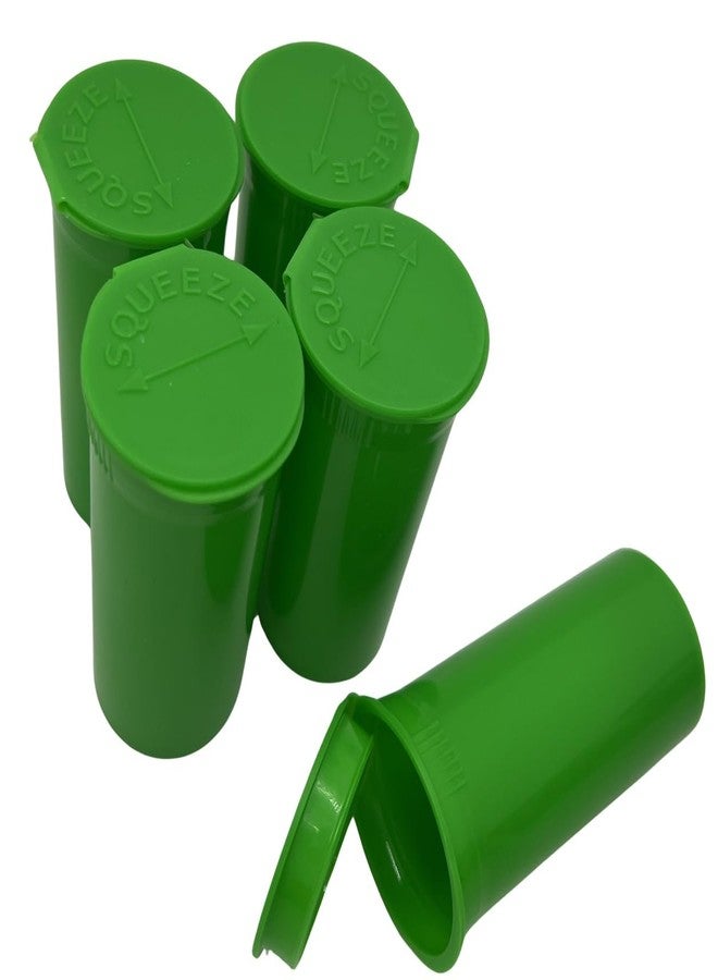 كومفرت أكسيس زجاجات حبوب فارغة محكمة الإغلاق متعددة الاستخدامات بأغطية مفصلية، منظم زجاجات بلاستيكية سعة 13 درام للمكملات الغذائية والفيتامينات والأدوية، عبوة من 12 زجاجة (لون أخضر ليموني معتم) - Image 5